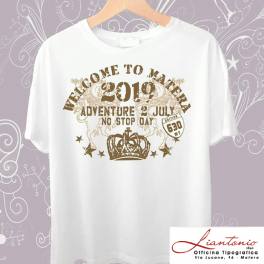 T-shirt welcome to Matera